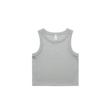 4064G - Wo's Organic Rib Crop Tank