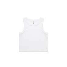 4064G - Wo's Organic Rib Crop Tank