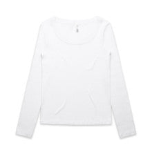 4075 - Wo's Organic Rib L/S Tee