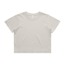 4089 - Wo's Heavy Faded Crop Tee