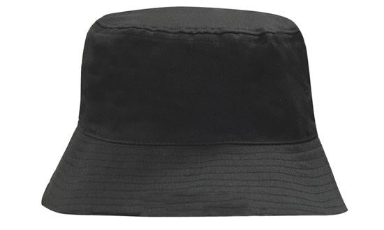 4107-Breathable Poly Twill Bucket Hat