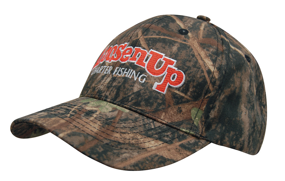 4121-True Timber Camouflage 6 Panel Cap