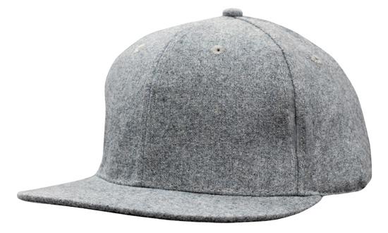 4135-Grey Marle Flannel with Snap Back Pro Styling