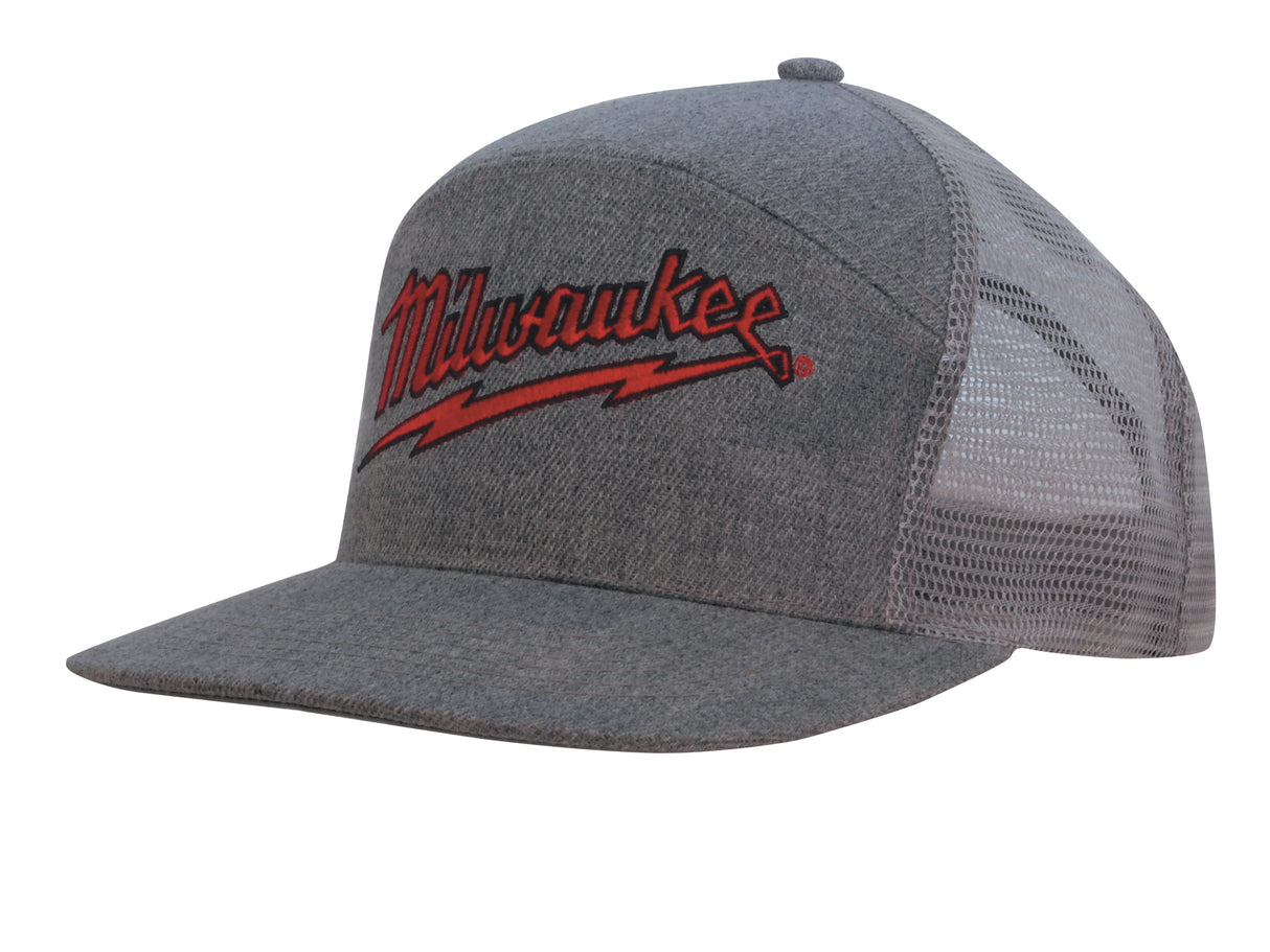4155-Premium American Twill A Frame Cap with Mesh Back
