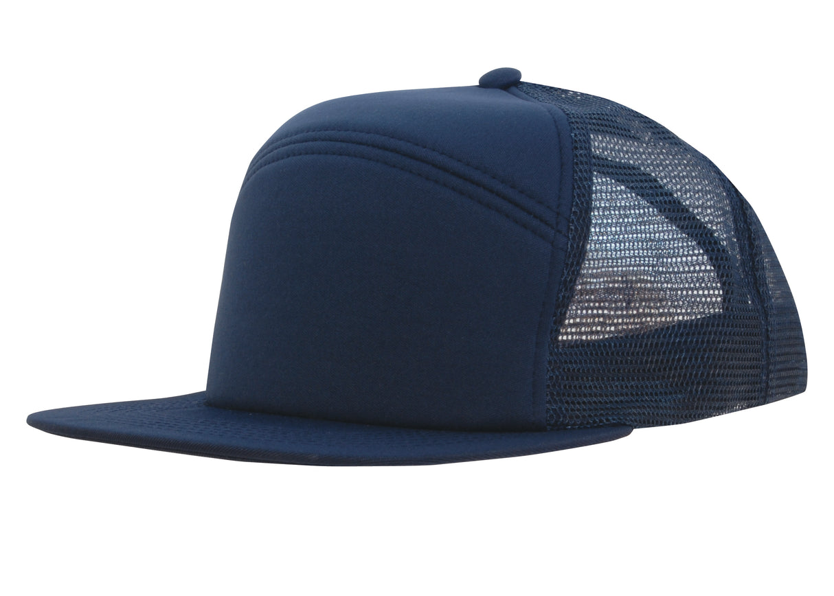 4159-Foam Front A Frame Cap with Mesh Back