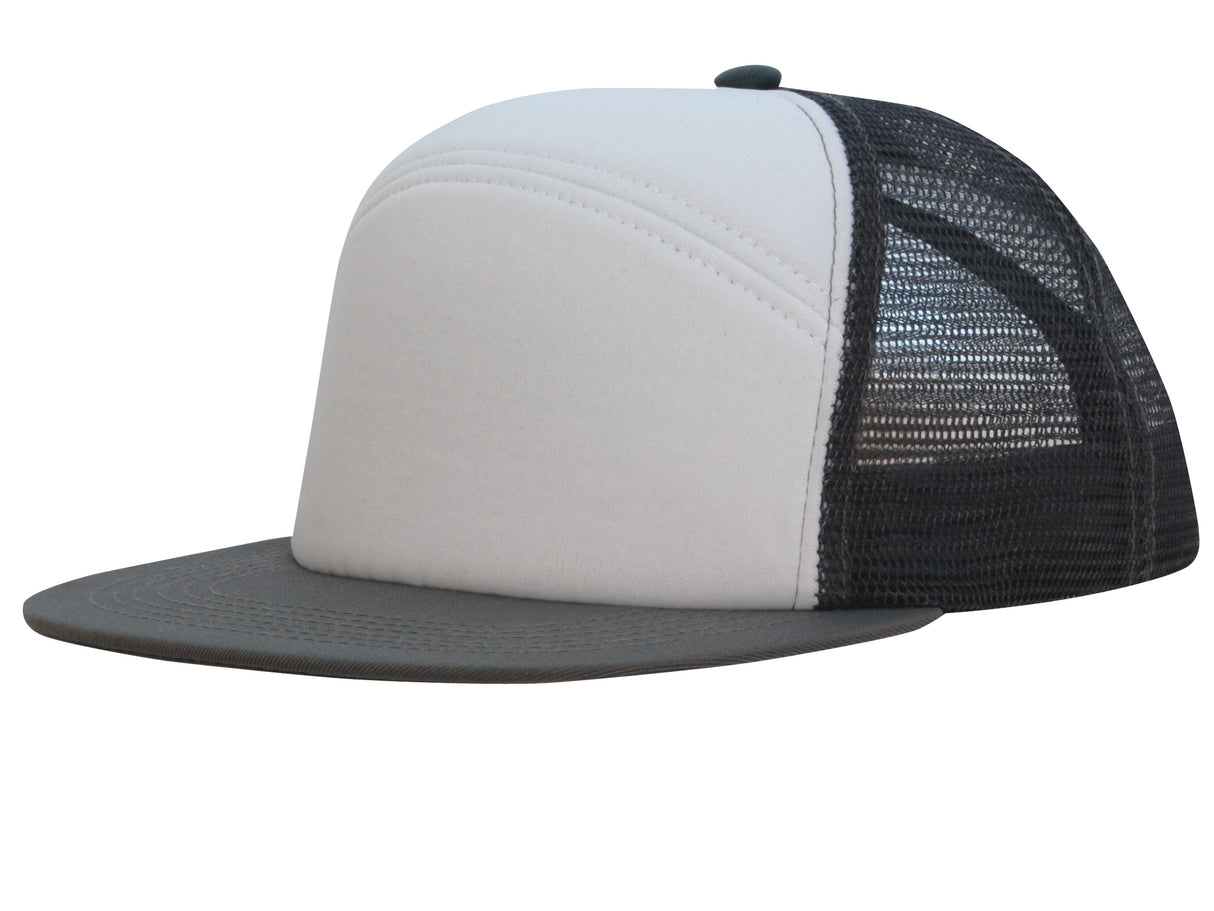 4159-Foam Front A Frame Cap with Mesh Back