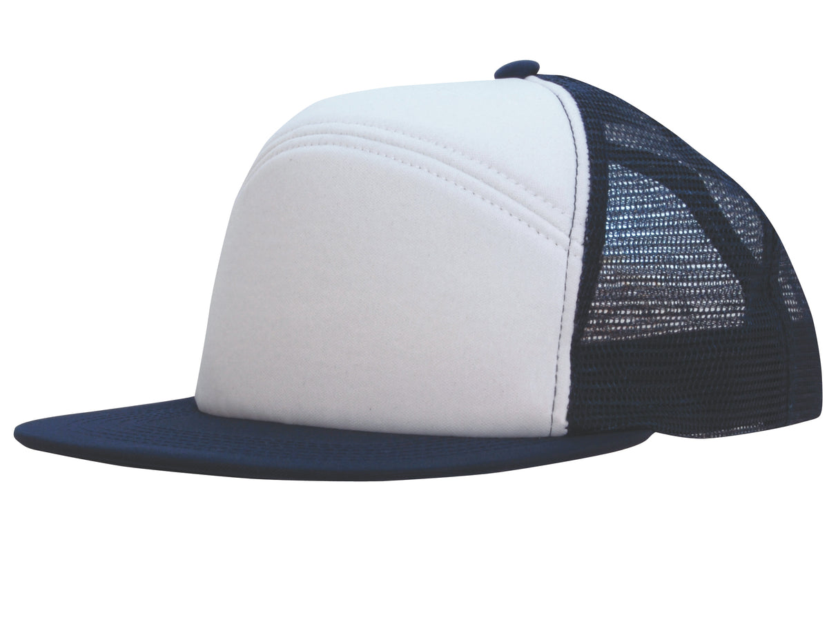 4159-Foam Front A Frame Cap with Mesh Back