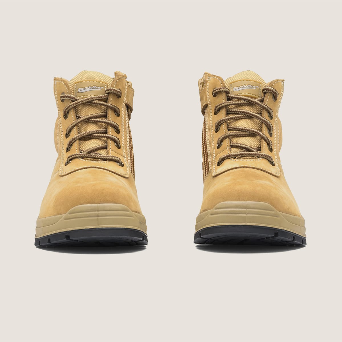 #418 UNISEX ZIP UP-Wheat