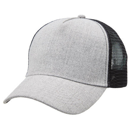 4395-Heathered Mesh Trucker