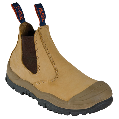 440050-Premium Elastic Sided Boot w/ Scuff Cap-WHEAT