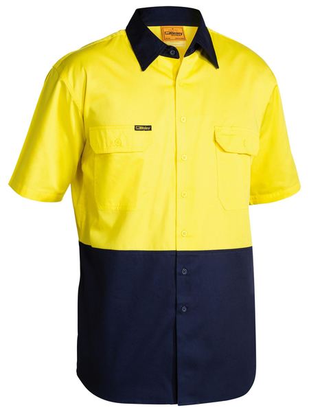 Hi Vis Cool Lightweight Drill Shirt