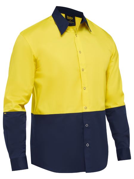 TWO TONE HI VIS SHIRT LONG SLEEVE