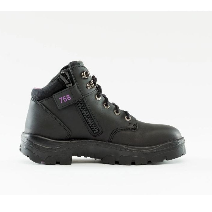 PARKES ZIP LADIES BLACK TPU-BLACK
