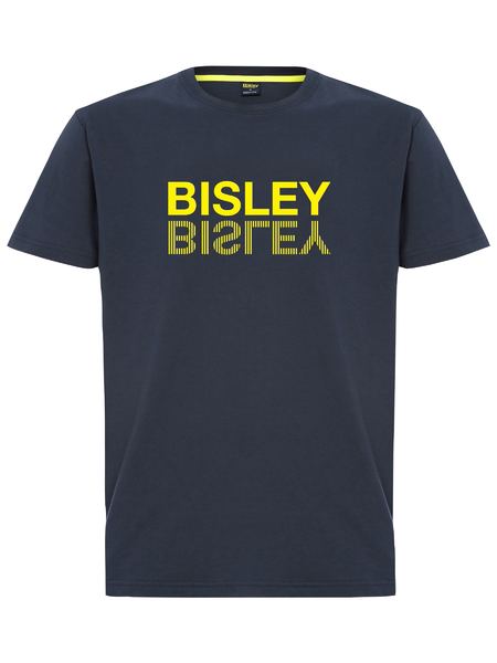 BISLEY COTTON FLIPPED LOGO TEE