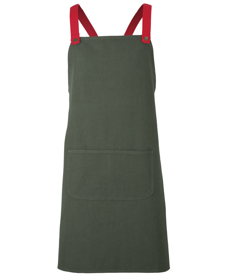 5ACBC-Jb'S Cross Back Canvas Apron