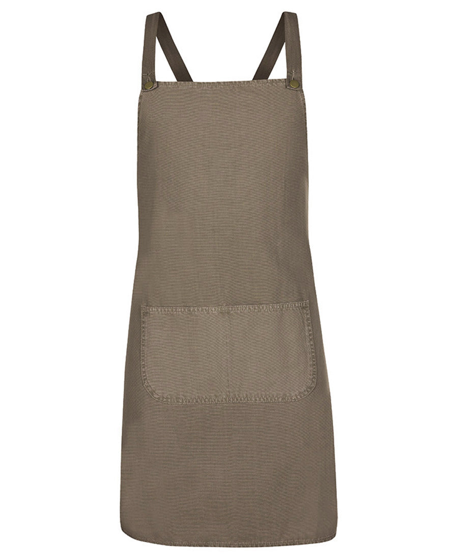 5ACBC-Jb'S Cross Back Canvas Apron