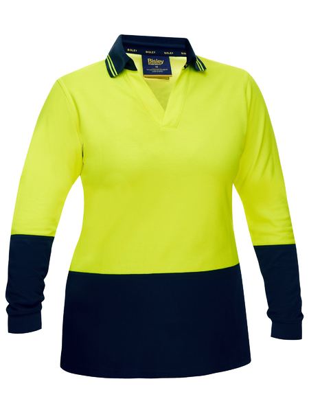 V-NECK POLO FOR WOMEN (HI VIS)