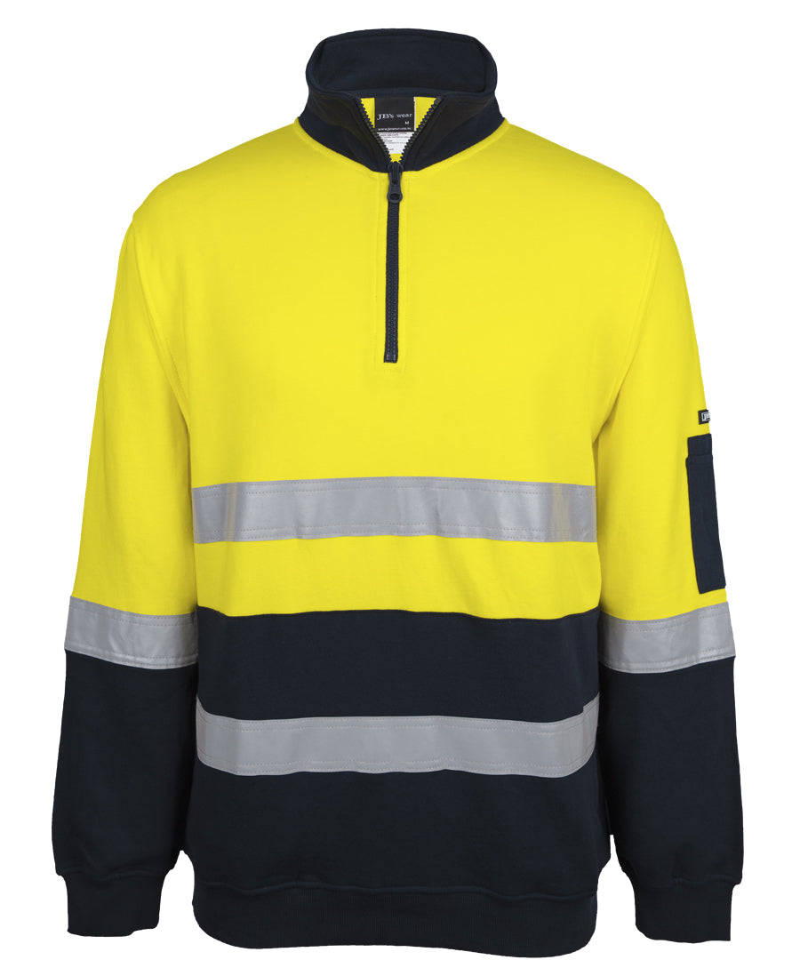 6DVFM-Jb'S Hv 310 (D+N) Cotton 1/2 Zip Fleece