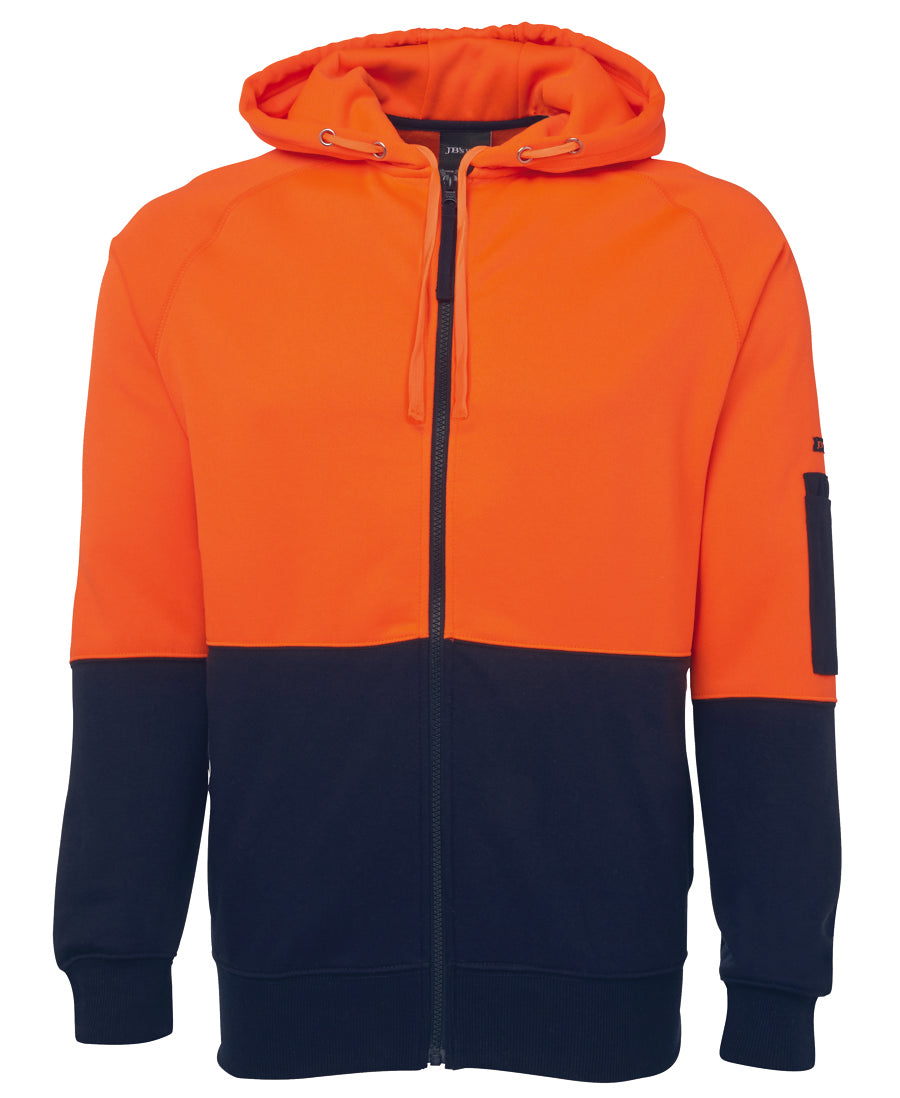 6HVH-Jb'S Hv Full Zip Fleecy Hoodie