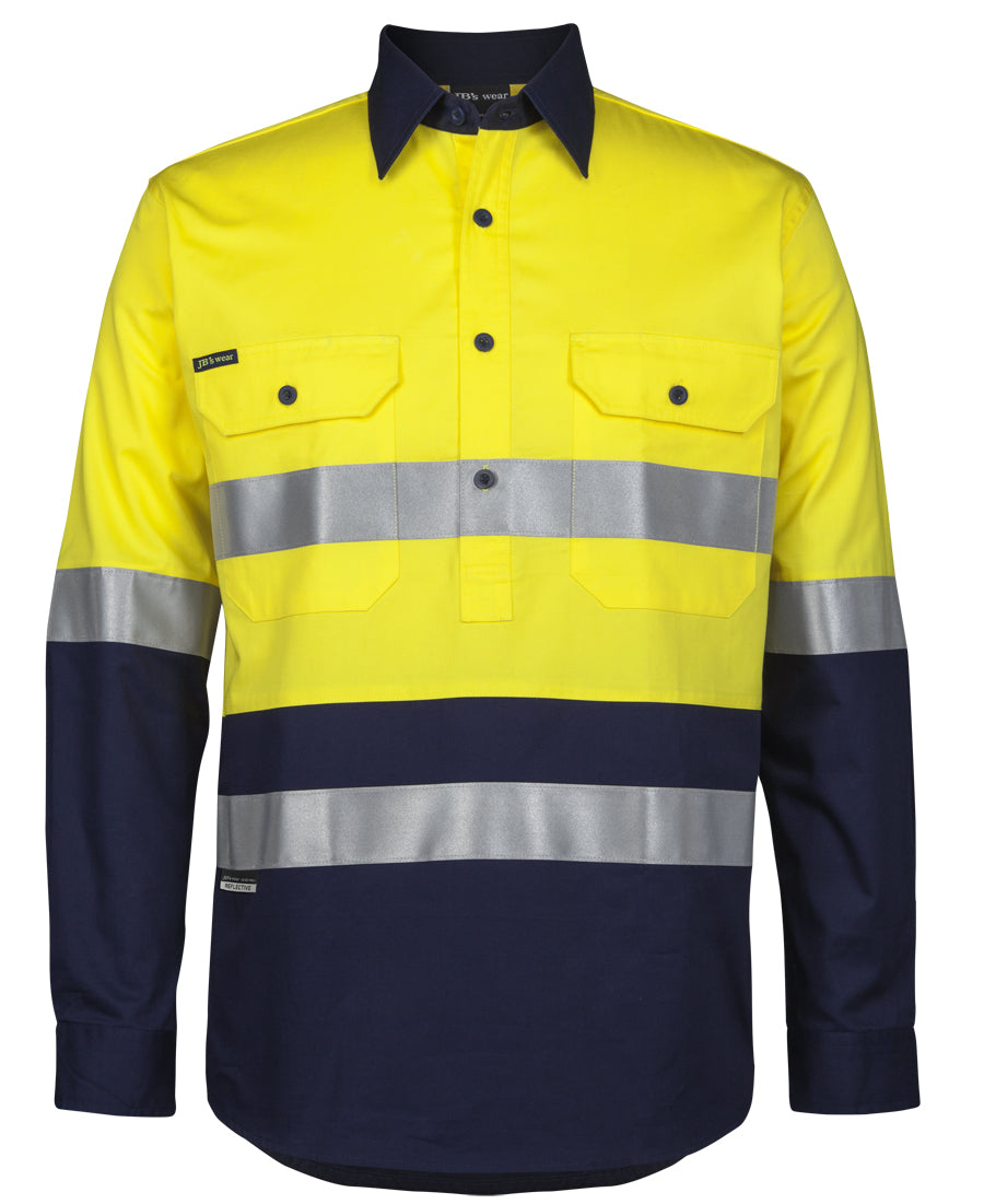 6HWCS-Jb'S Hv (D+N) Close Front L/S 150G W/Shirt