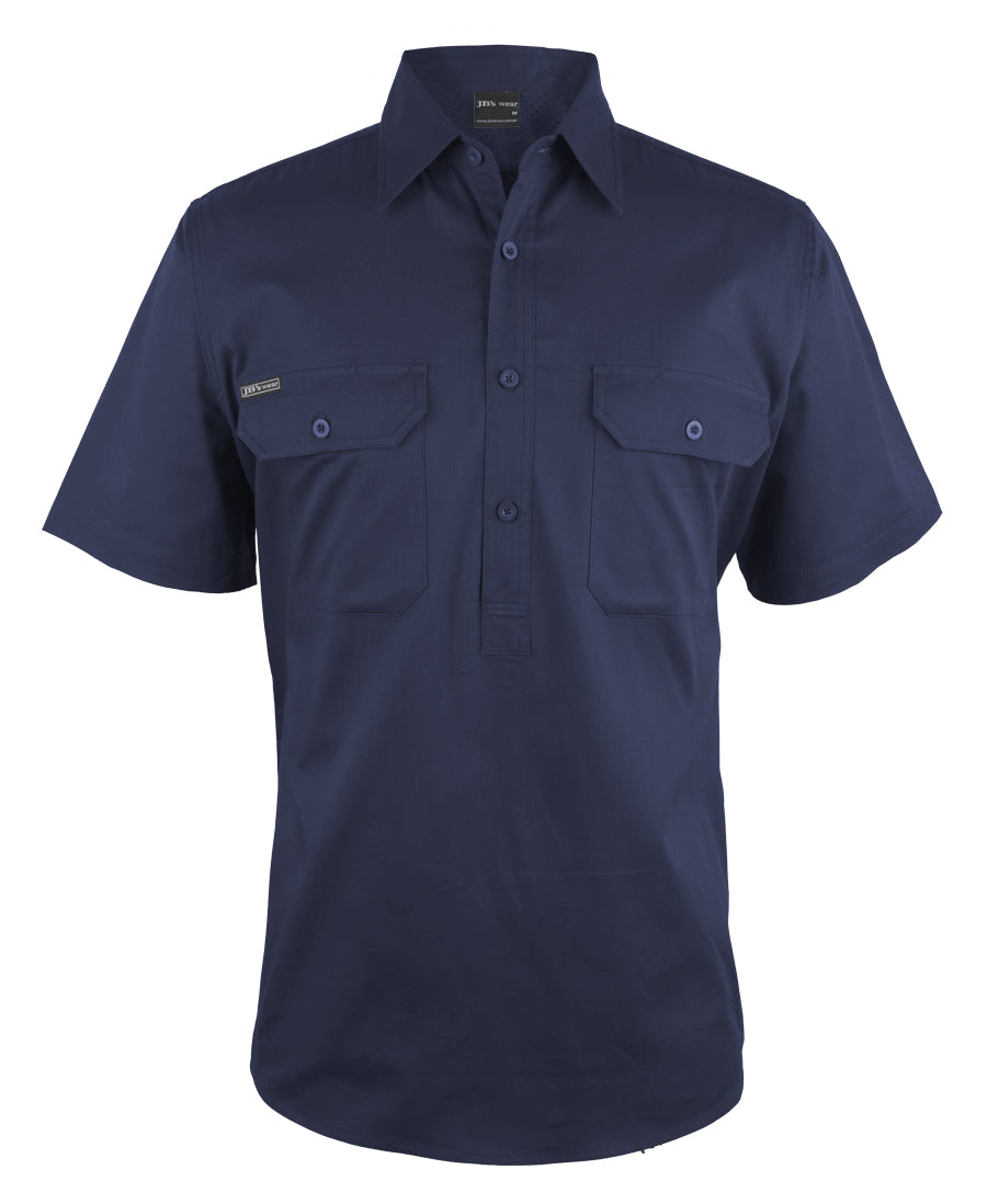 6WKCF-Jb'S Close Front S/S 150G Work Shirt