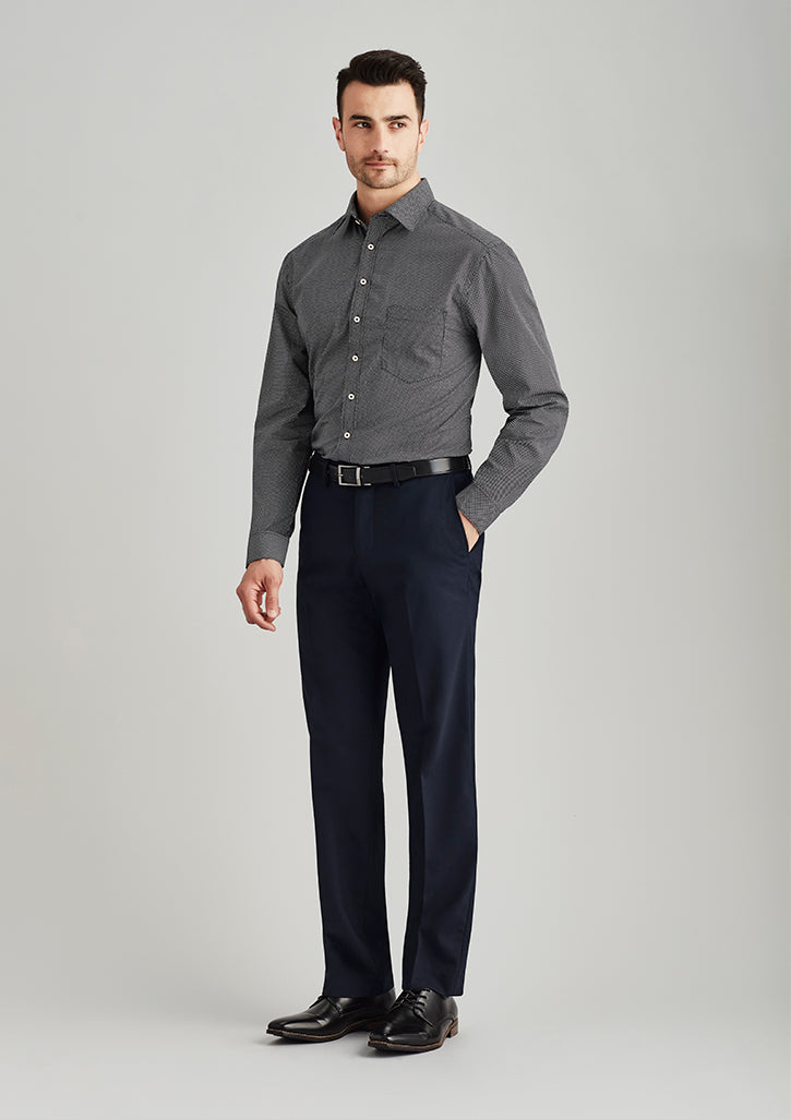 74014-Comfort Wool Stretch Mens Adjustable Waist Pant