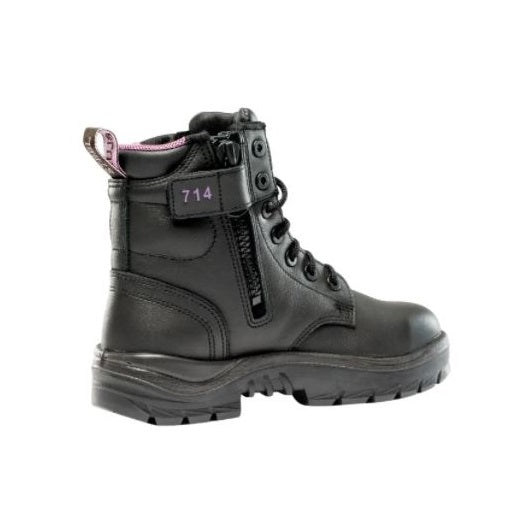 ARGYLE ZIP LADIES CAUSTIC RUB EH-BLACK