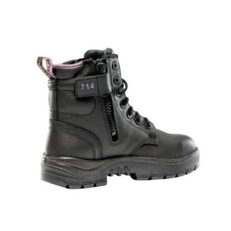 ARGYLE ZIP LADIES CAUSTIC RUB EH-BLACK