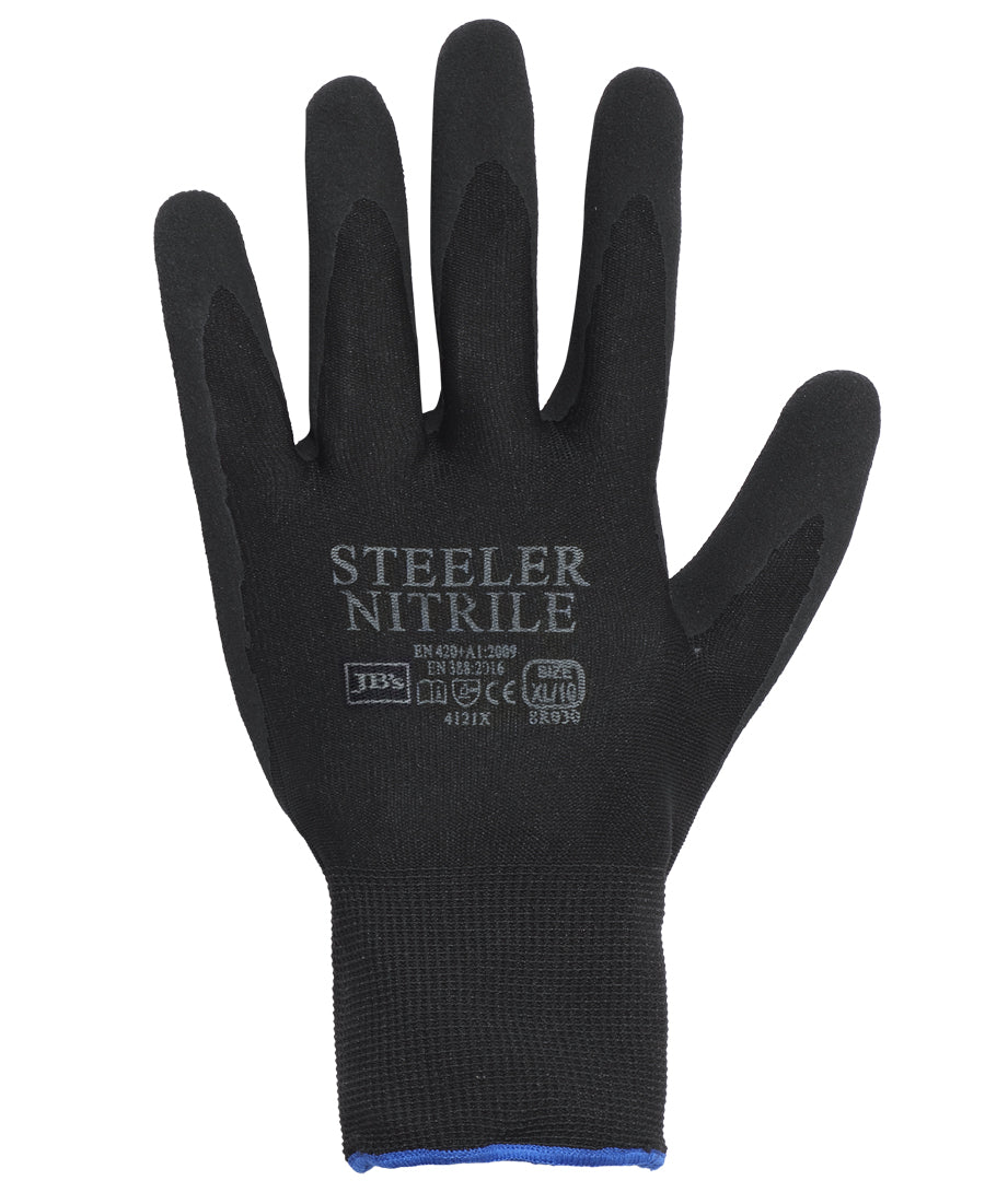 8R030-Jb'S er Sandy Nitrile Glove (12Pk)