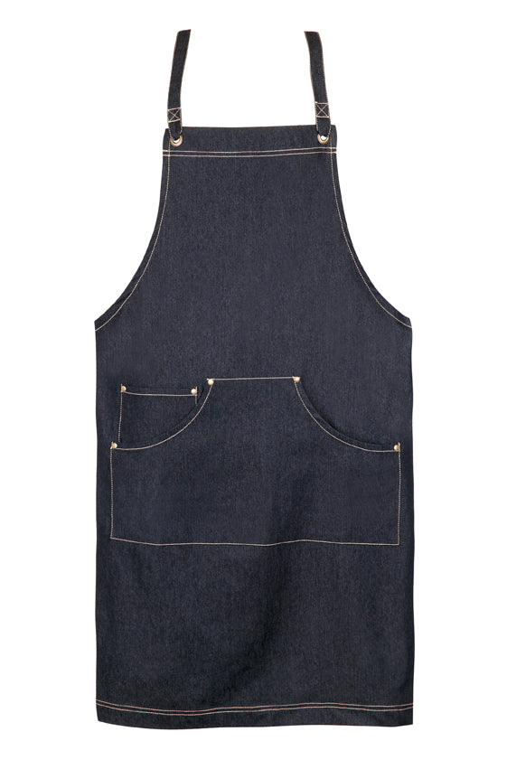 AP703B-Full Body Cotton/Denim Apron