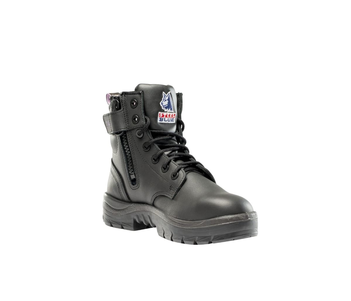 ARGYLE ZIP LADIES CAUSTIC RUB EH-BLACK