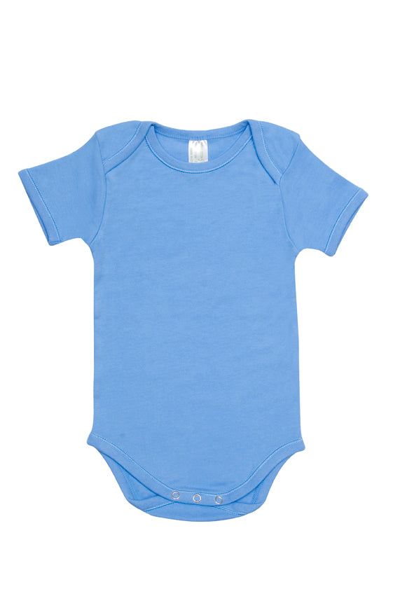 B101BL-Baby Short Sleeve Romper