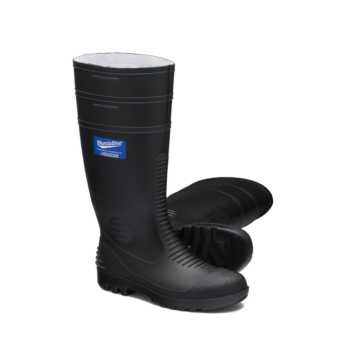 #001 UNISEX GUMBOOT SERIES-Black