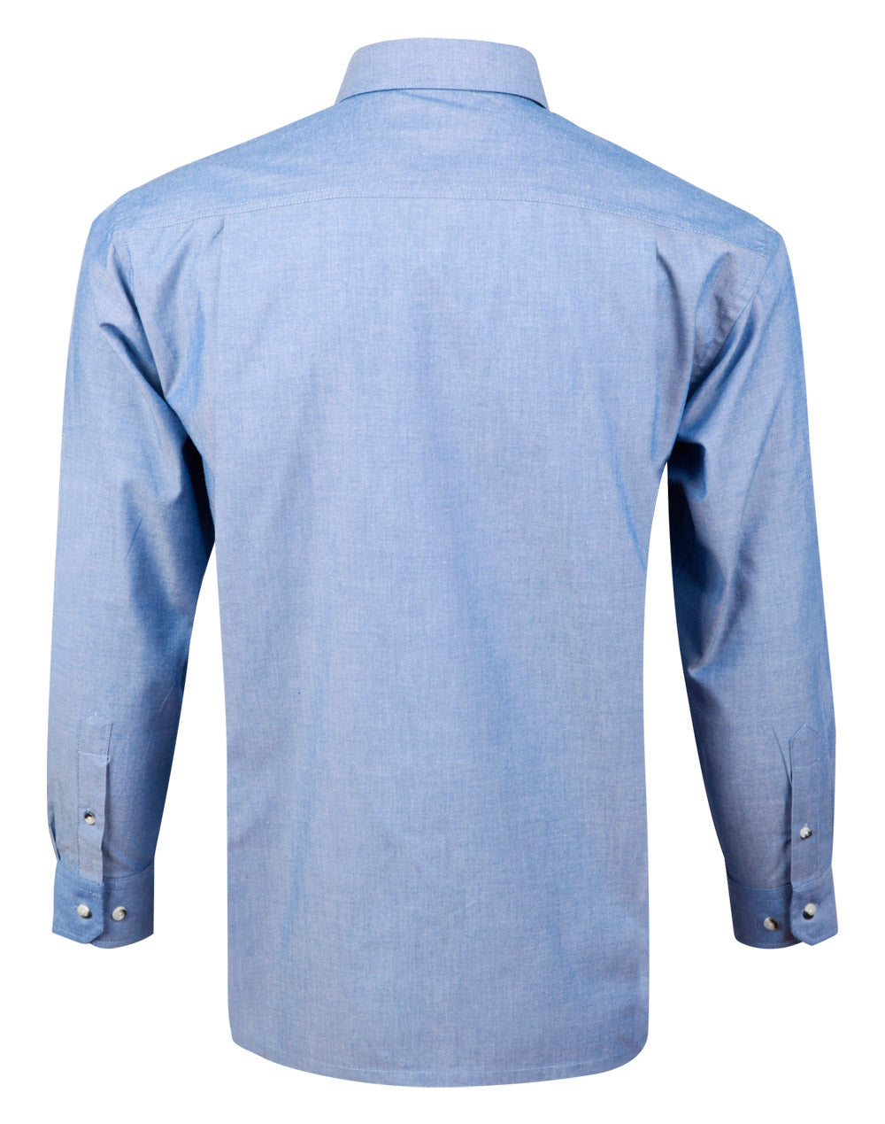 BS03L Men's Chambray Long Sleeve