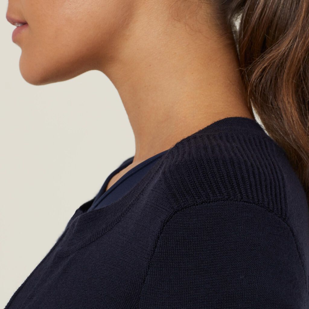 MERINO WOOL KNIT JACKET