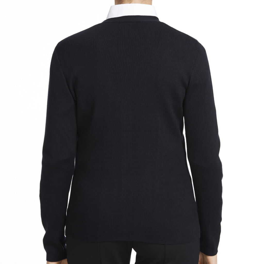 ACRYLIC BUTTON FRONT CARDIGAN