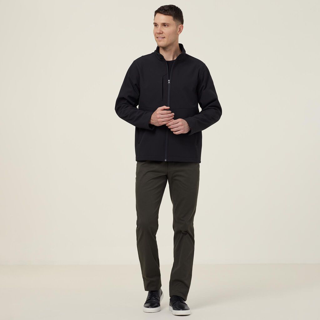 BONDED FLEECE ZIP JACKET