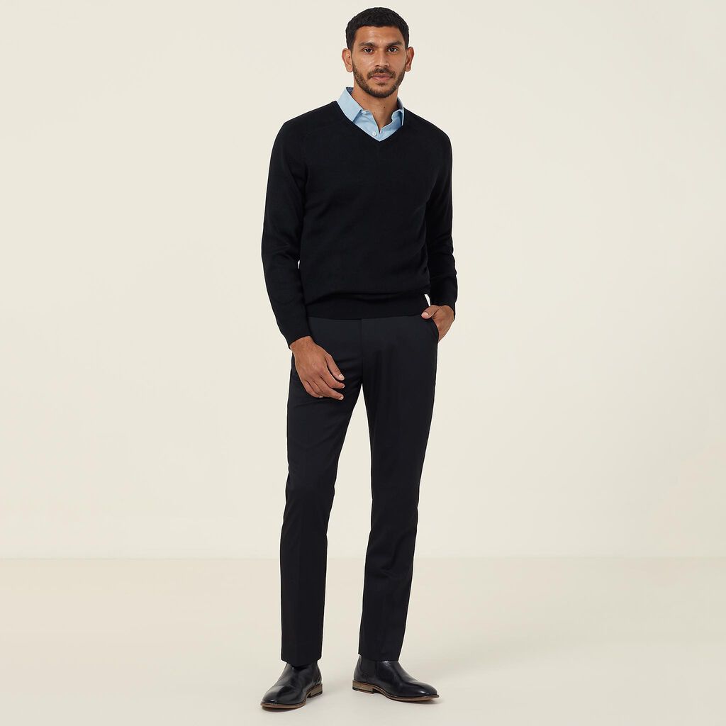 ACRYLIC V-NECK SWEATER