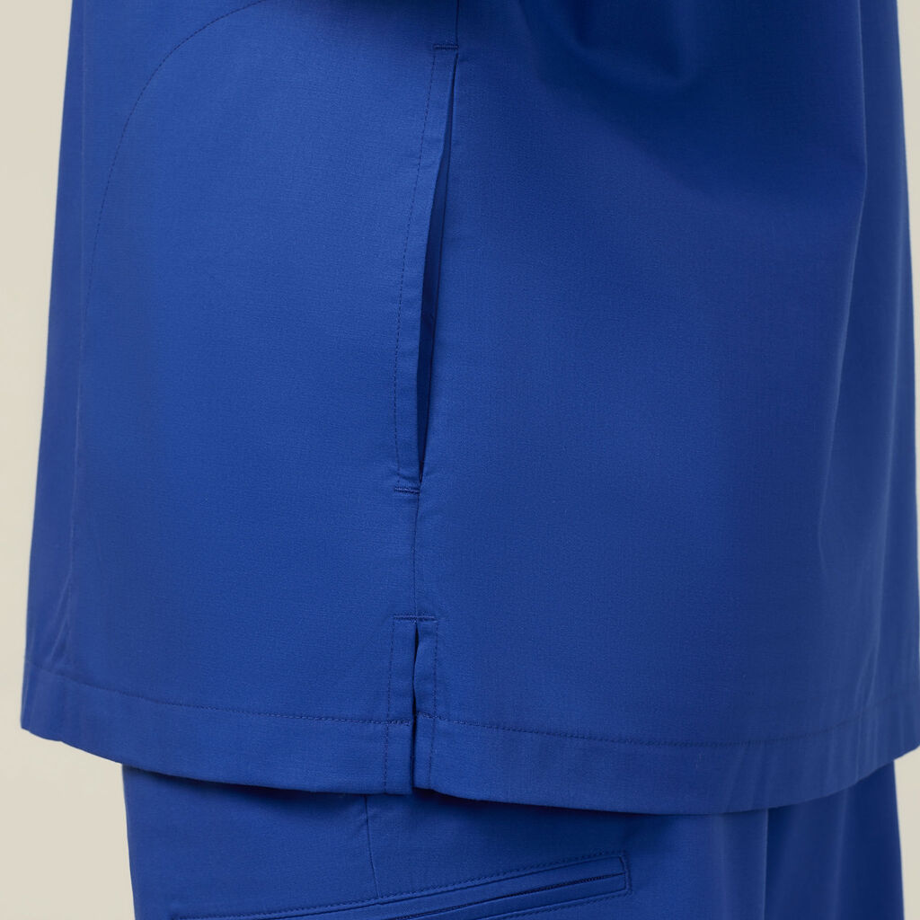 NEXT-GEN ANTIBACTERIAL ACTIVE DOHERTY MANDARIN COLLAR SCRUB TOP