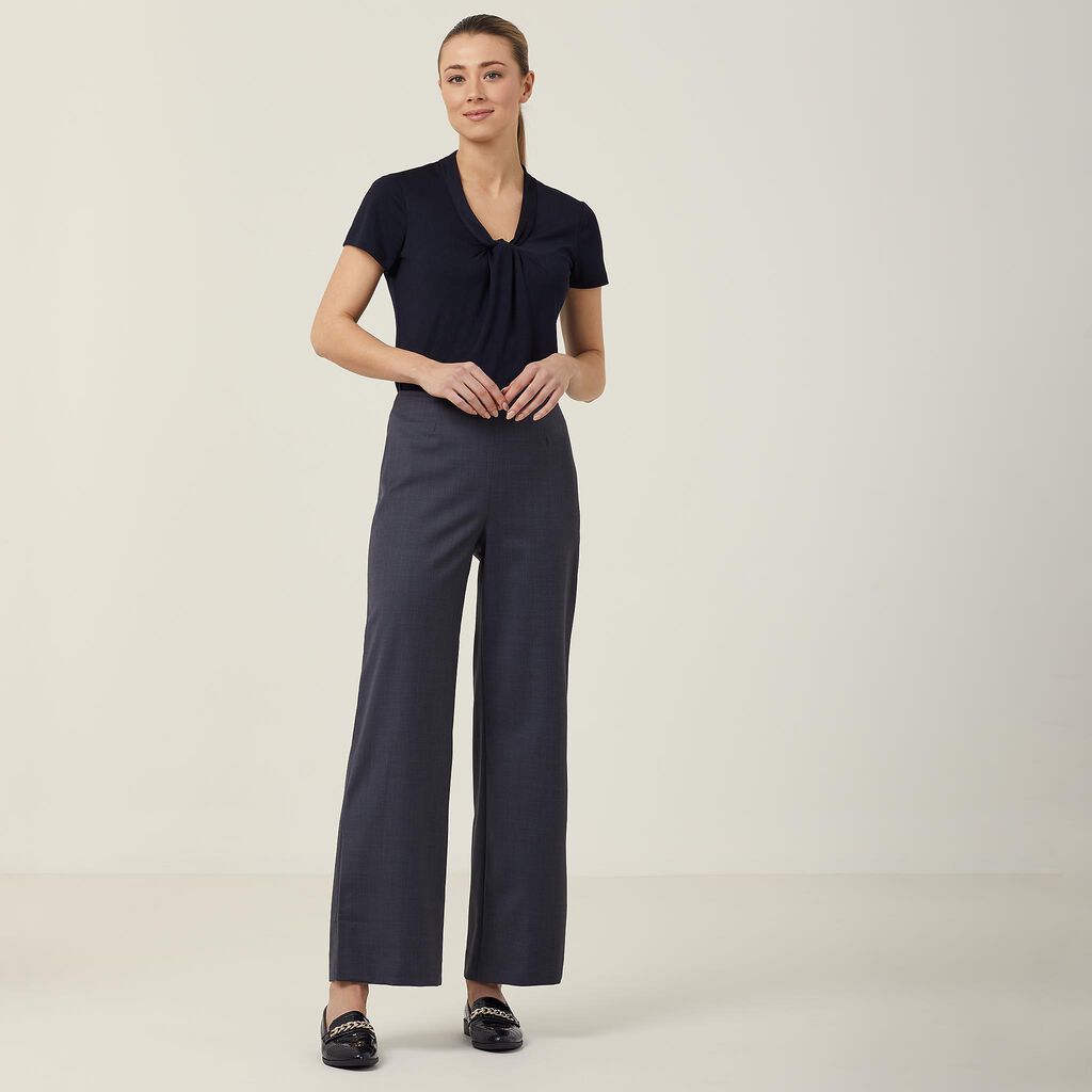 MATT JERSEY TWIST NECK TOP