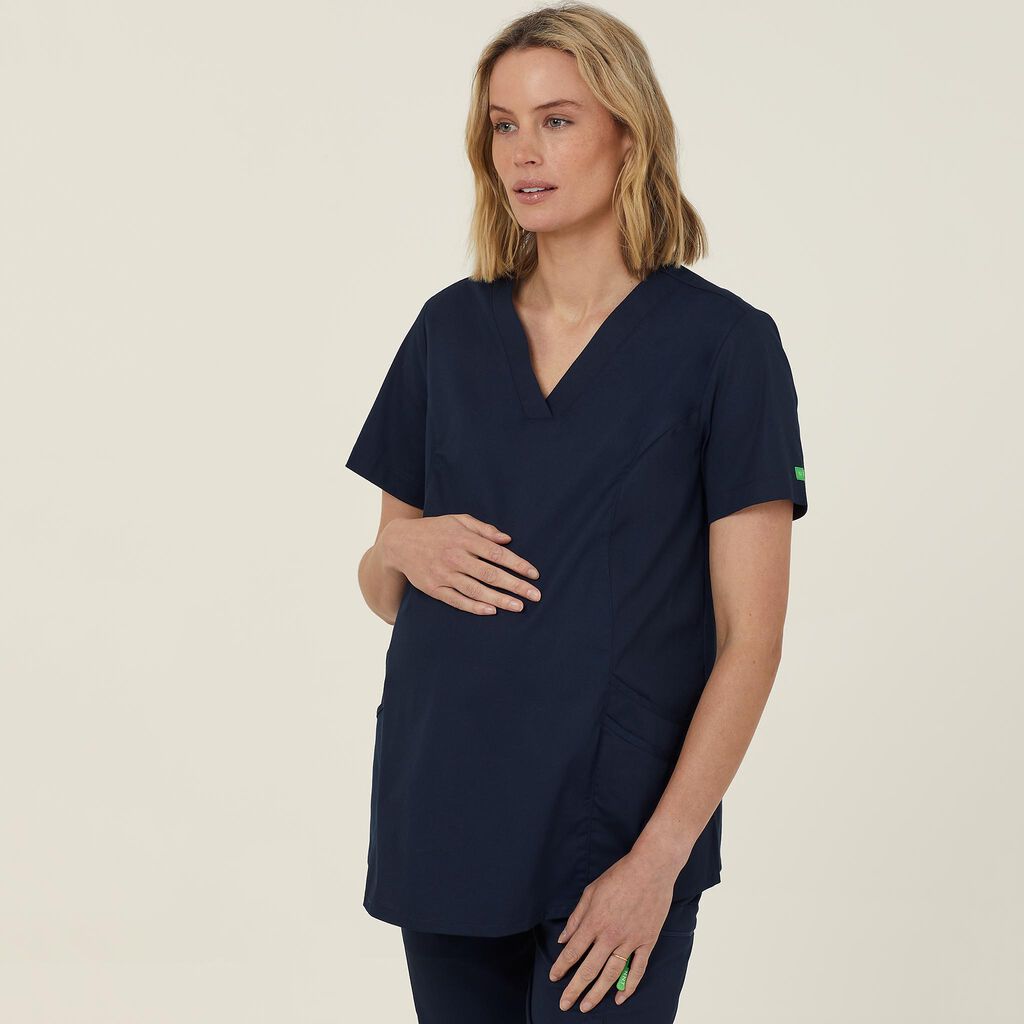 NEXT-GEN ANTIBACTERIAL ACTIVE MATERNITY SCRUB TOP