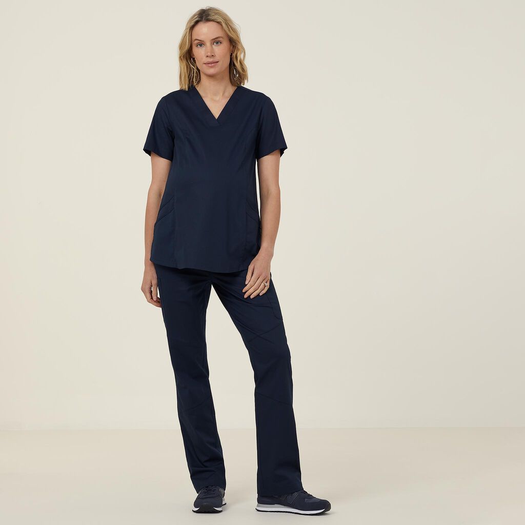 NEXT-GEN ANTIBACTERIAL ACTIVE MATERNITY SCRUB TOP