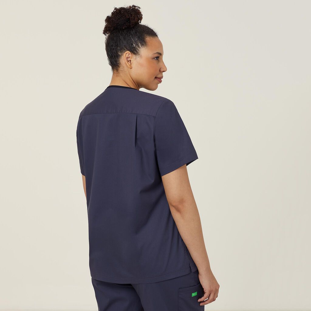 NEXT-GEN ANTIBACTERIAL ACTIVE NIGHTINGALE SCRUB TOP