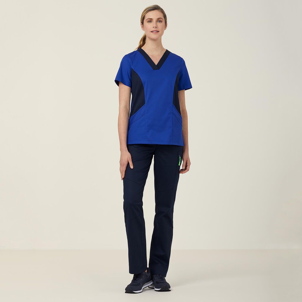 NEXT-GEN ANTIBACTERIAL ACTIVE NIGHTINGALE SCRUB TOP