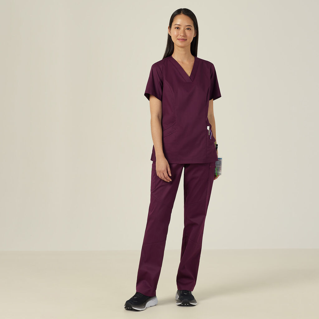NEXT-GEN ANTIBACTERIAL ACTIVE FLORENCE SCRUB TOP