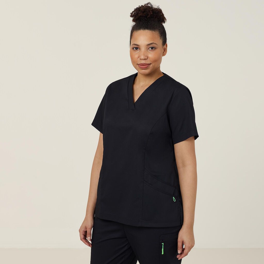 NEXT-GEN ANTIBACTERIAL ACTIVE FLORENCE SCRUB TOP
