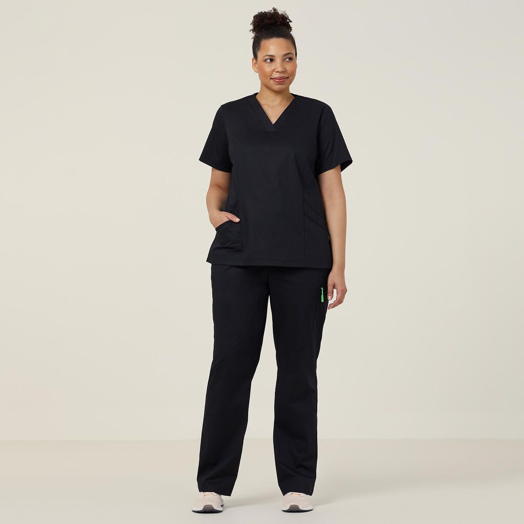 NEXT-GEN ANTIBACTERIAL ACTIVE FLORENCE SCRUB TOP