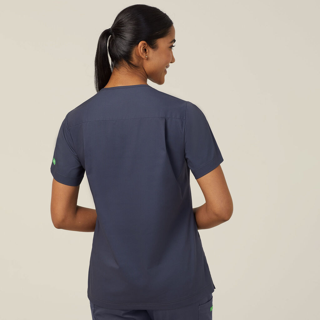 NEXT-GEN ANTIBACTERIAL ACTIVE FLORENCE SCRUB TOP