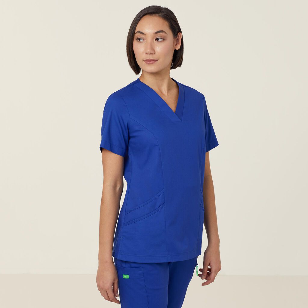 NEXT-GEN ANTIBACTERIAL ACTIVE FLORENCE SCRUB TOP