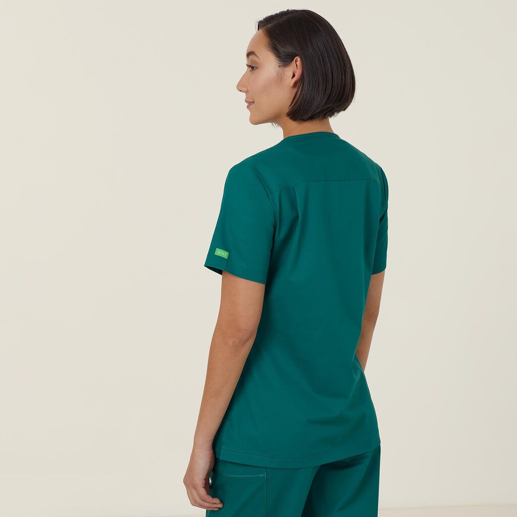 NEXT-GEN ANTIBACTERIAL ACTIVE FLORENCE SCRUB TOP